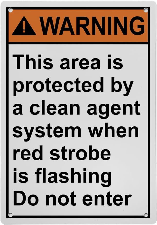 Weatherproof Vertical ANSI Do Not Enter Sign (This area is protected by ...