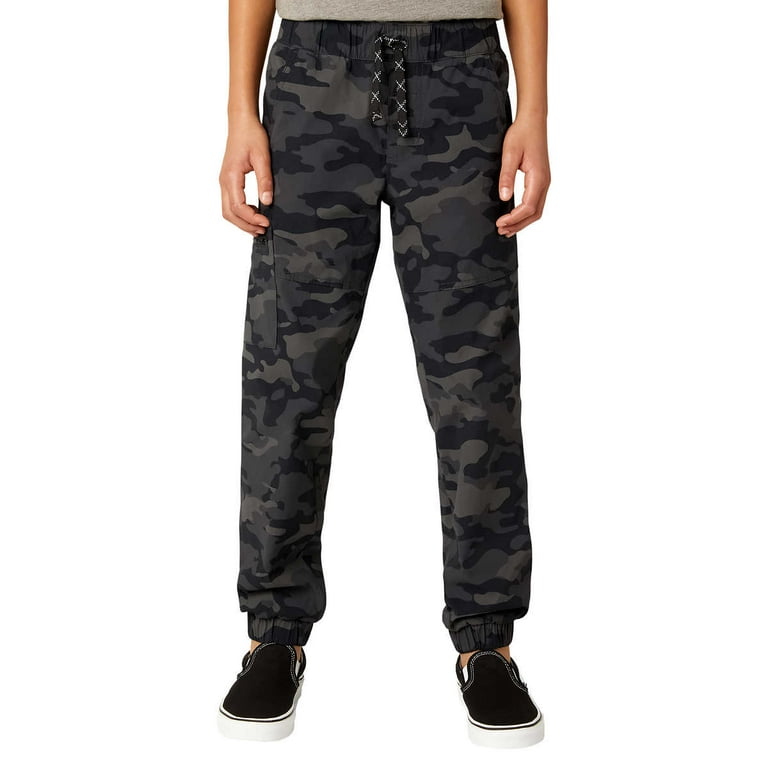 Fleece lined joggers boys clearance