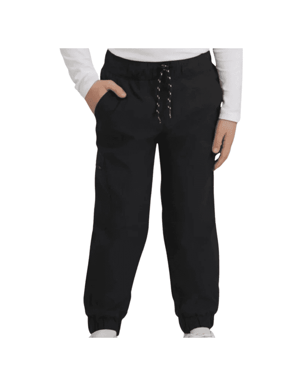 Fleece Lined Pants, Black, Large 14/16