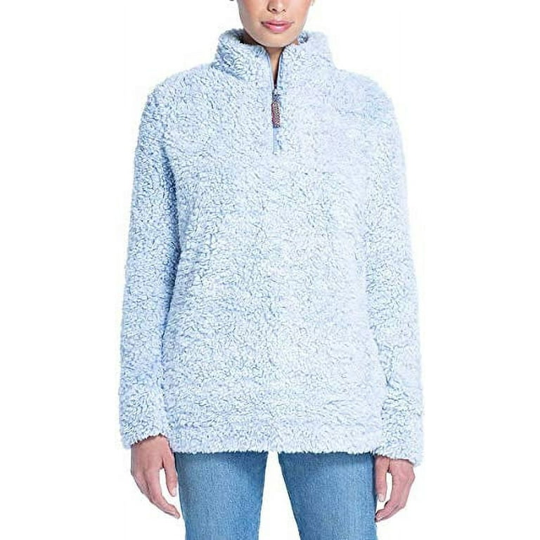 Weatherproof vintage sherpa pullover top