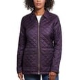 thumbnail image 1 of Weatherproof Vintage Ladies' Quilted Comfy Jacket (Plum, Small), 1 of 3