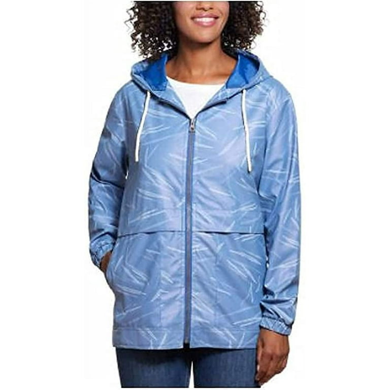 Weatherproof Vintage Ladies Rain Slicker Jacket Riverside L
