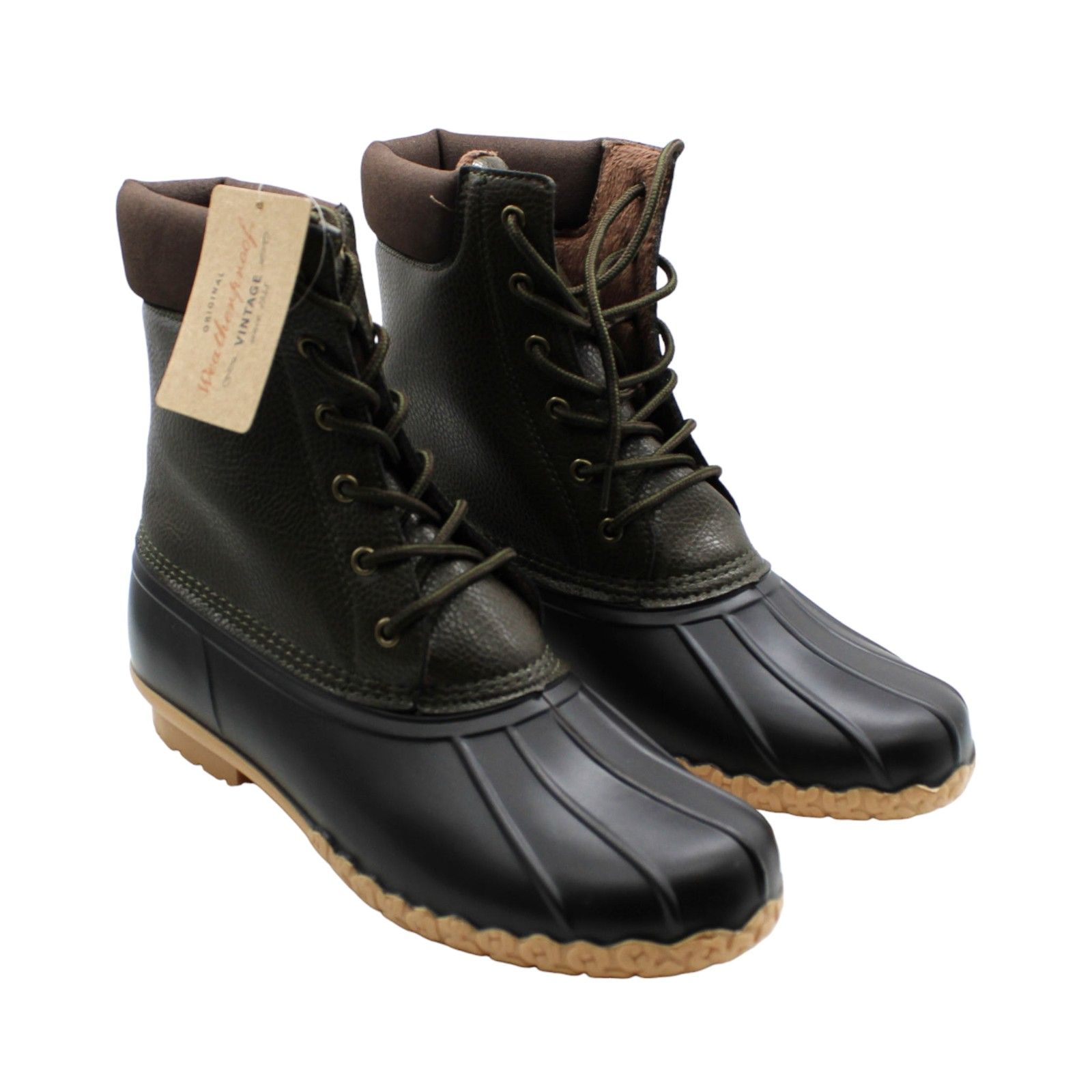 Weatherproof vintage men's adam duck boots on sale