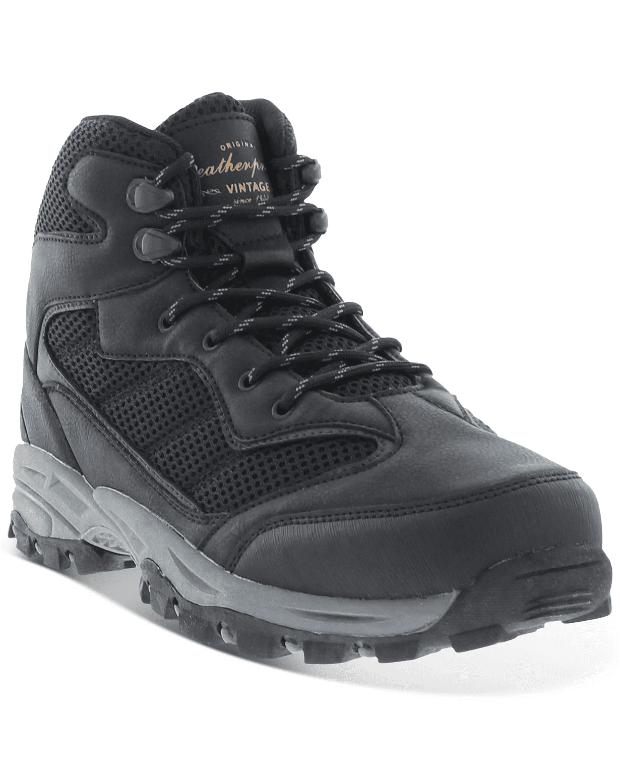 Vintage Men's Black Brendan Hiking Boots Men's Boots, 8 M