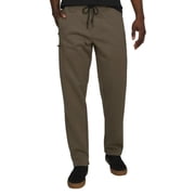 Weatherproof Vintage Men's Cargo Sweatpants - with Zip Pockets & Flex Waist Green, Small