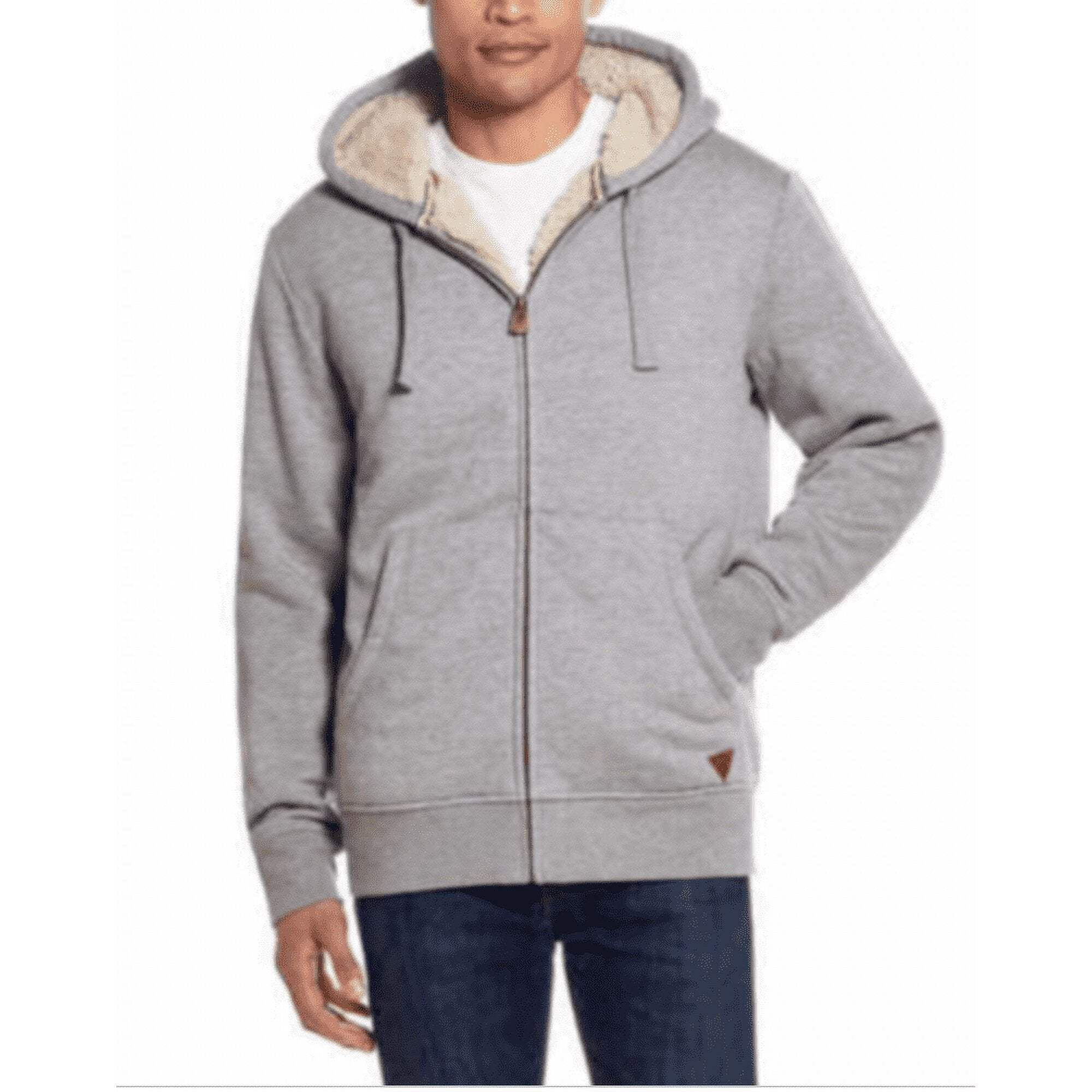 Weatherproof Vintage Men's Fleece Lined Hoodie Full Zip Jacket