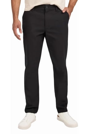 Vintage Men's Hybrid Tech Pant (US, Waist Inseam, 30, 32, Regular, Regular, Black)