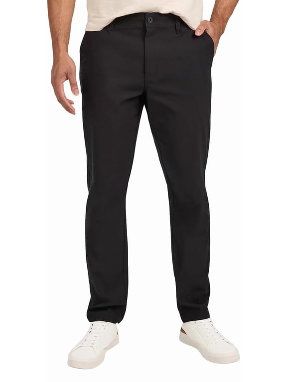 Vintage Men's Hybrid Tech Pant (US, Waist Inseam, 30, 32, Regular, Regular, Black)