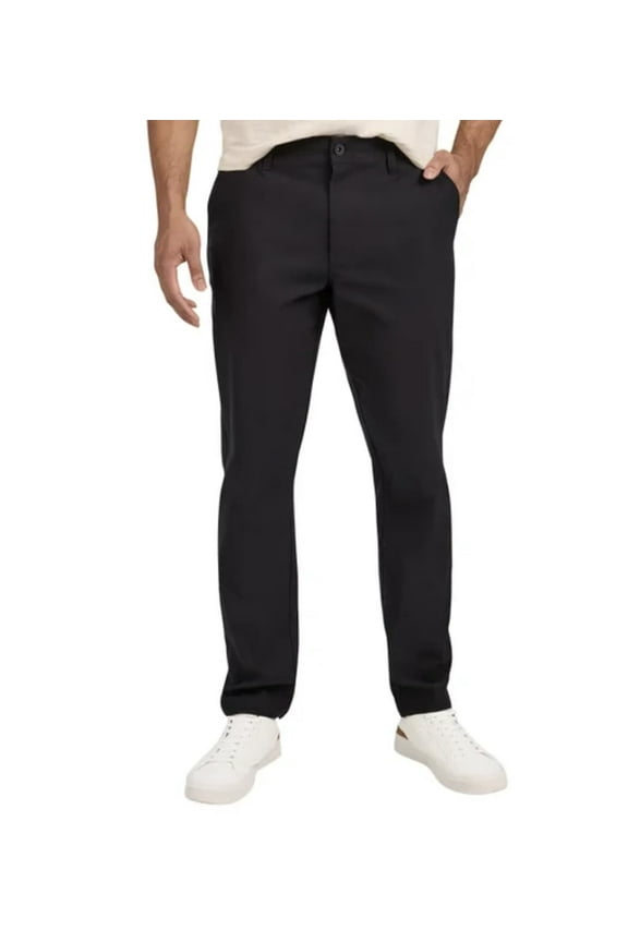 Men's Hybrid Tech Pant (US, Waist Inseam, 32, 30, Regular, Regular, Black)