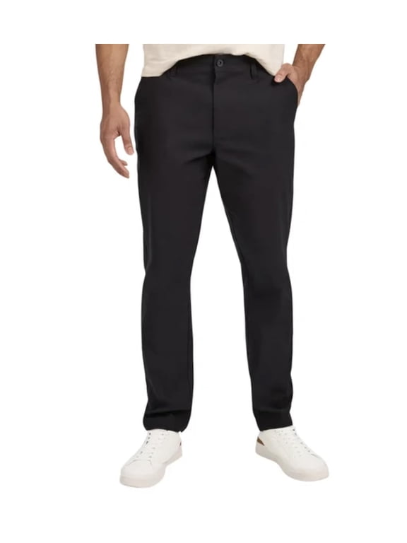 Men's Hybrid Tech Pant (US, Waist Inseam, 36, 30, Regular, Regular, Black)
