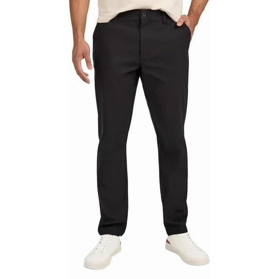 Weatherproof Vintage Men's Hybrid Tech Pant (US, Waist Inseam, 36, 32, Regular, Regular, Black)