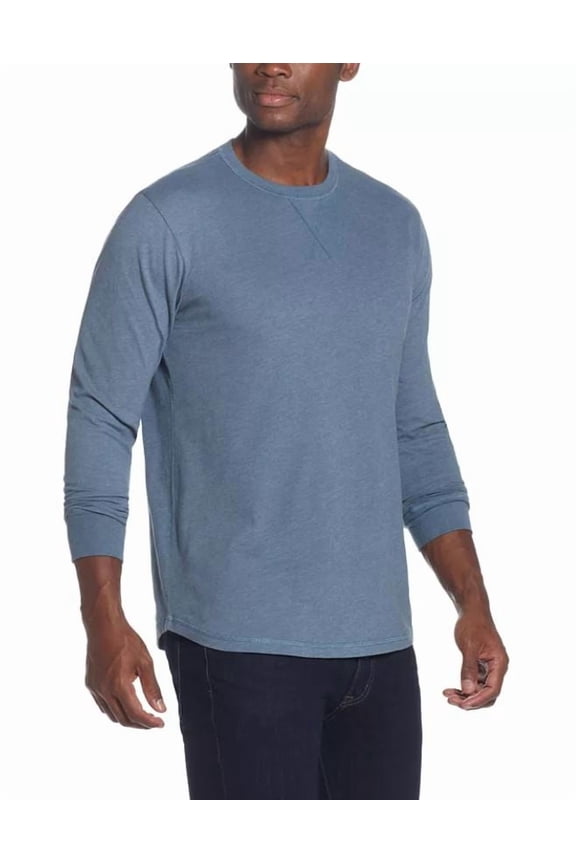 Vintage Men's Mirage Long Sleeved Jersey Crew Neck T-shirt, XL