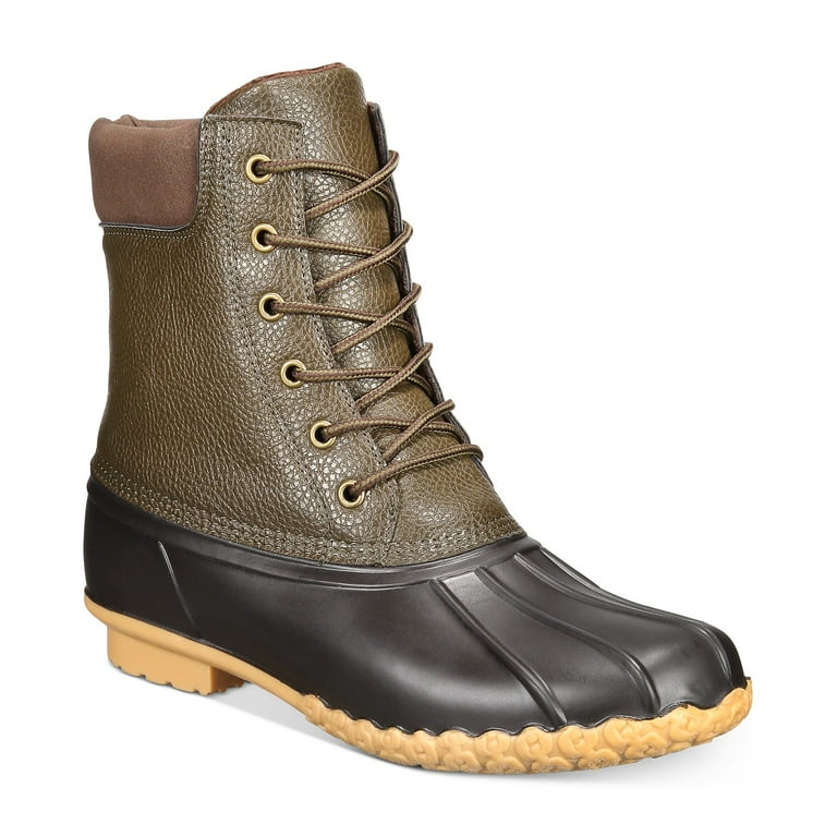 Weatherproof Vintage Men s OLIVE Adam II Duck Boots US 10 M Walmart