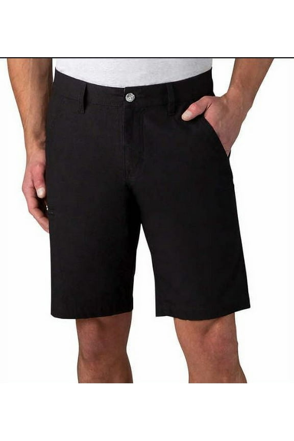 Men's Packable Hybrid Trail Short, Black, 38 - NEW