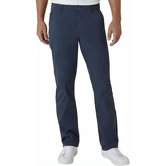 Weatherproof Vintage Men's Performance Weather-Flex Flatfront Pant (Storm, 30x29)