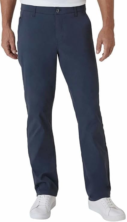 Weatherproof Vintage Men's Performance Weather-Flex Flatfront Pant (Storm, 38x29)