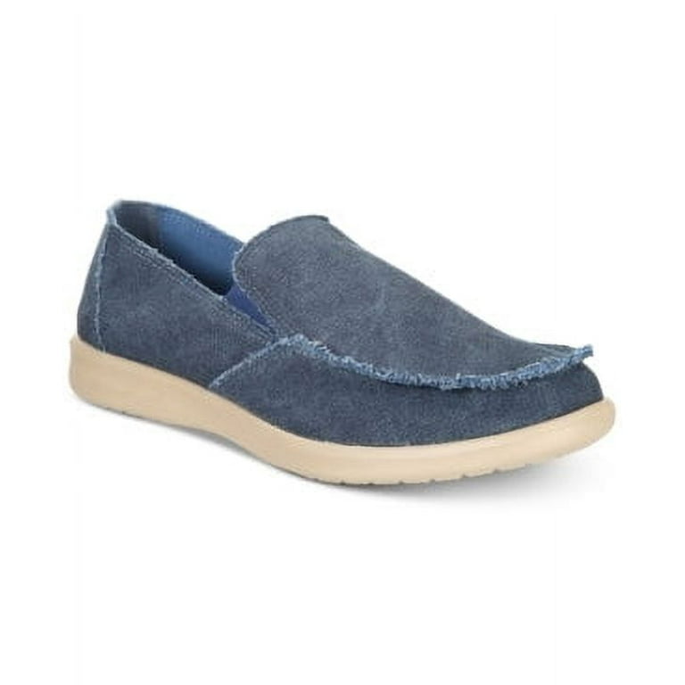 Weatherproof Vintage Men s Pontoon Canvas Slip on Shoes Men s Shoes Size 11M Color Navy Blue
