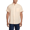 thumbnail image 1 of Weatherproof Vintage Men's Short Sleeve Woven Shirt (Cloud, Medium), 1 of 3