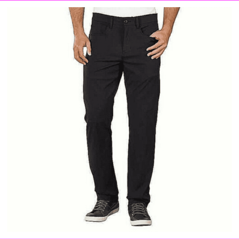 Weatherproof Vintage Men's Straight Fit Stretch Fabric Expedition Pant 32W  X 30L/Black 