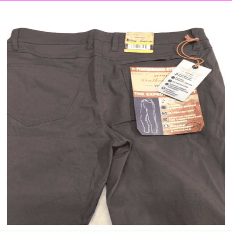 Weatherproof Vintage Men's Straight Fit Stretch Fabric Expedition Pant  32X32/Rough Water 