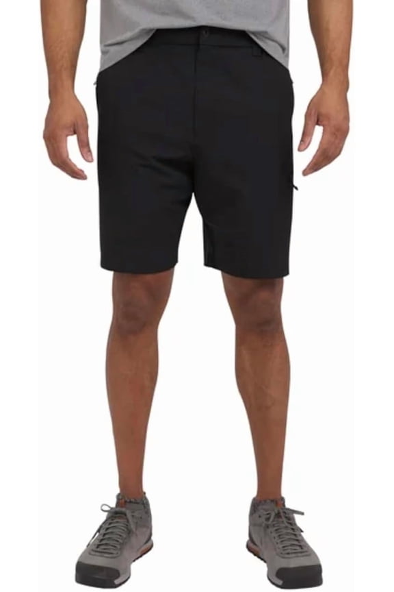 Vintage Men's UPF 50 Stretch Performance Tech Short (36, Black)
