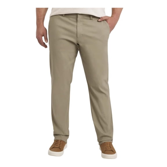 Weatherproof Vintage Men's Water Resistant Active Stretch Straight Fit Tech Pant (US, Waist Inseam, 38, 32, Regular, Regular, Tan)