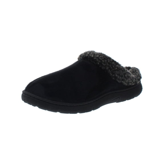 Weatherproof Vintage Mens Faux Suede Slip On Clog Slippers