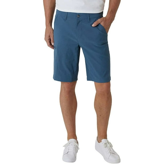 Weatherproof Vintage Mens Packable Hybrid Trail Short (32, Blue)