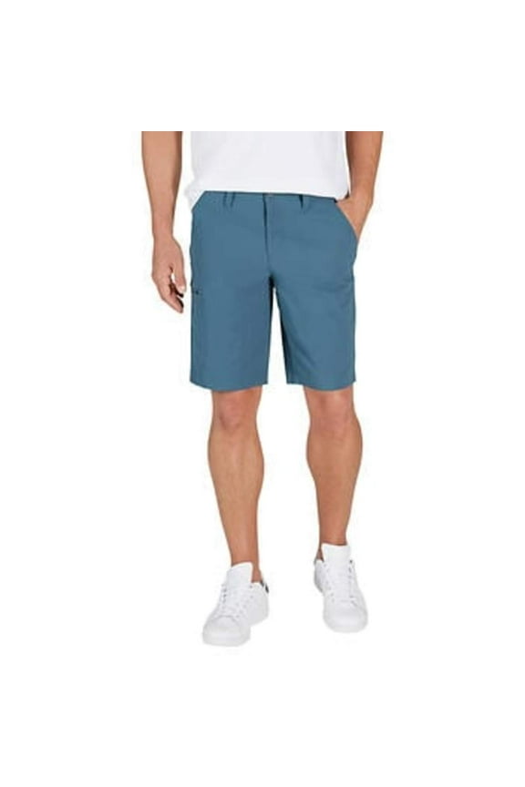 Mens Packable Hybrid Trail Short (40, Blue)