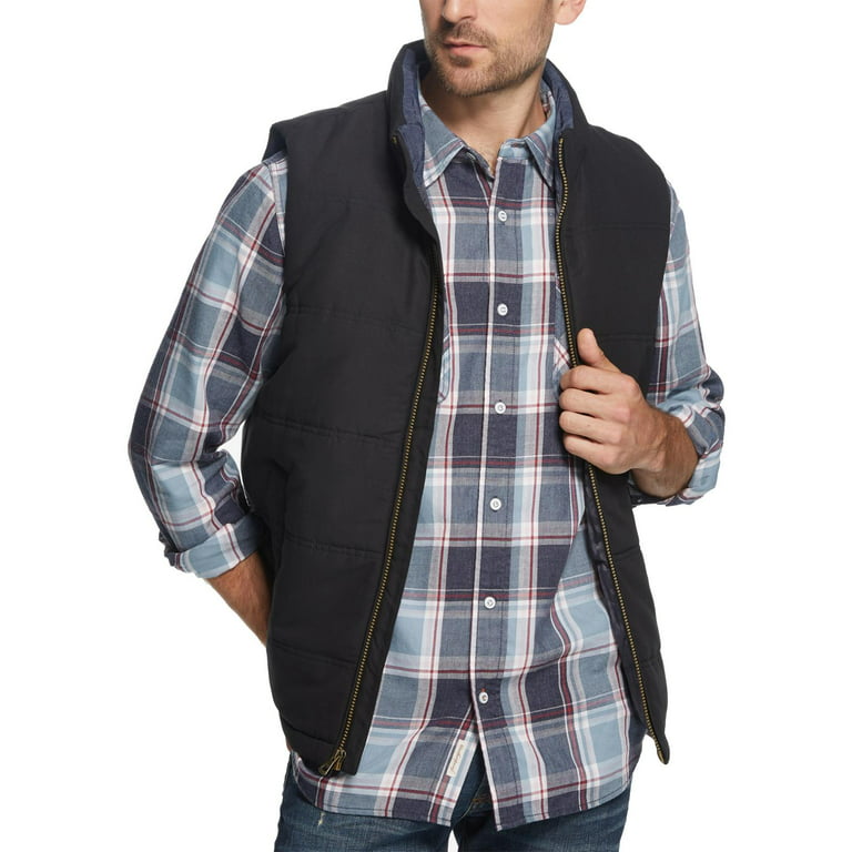  Weatherproof Vintage Mens Quilted Puffer Vest