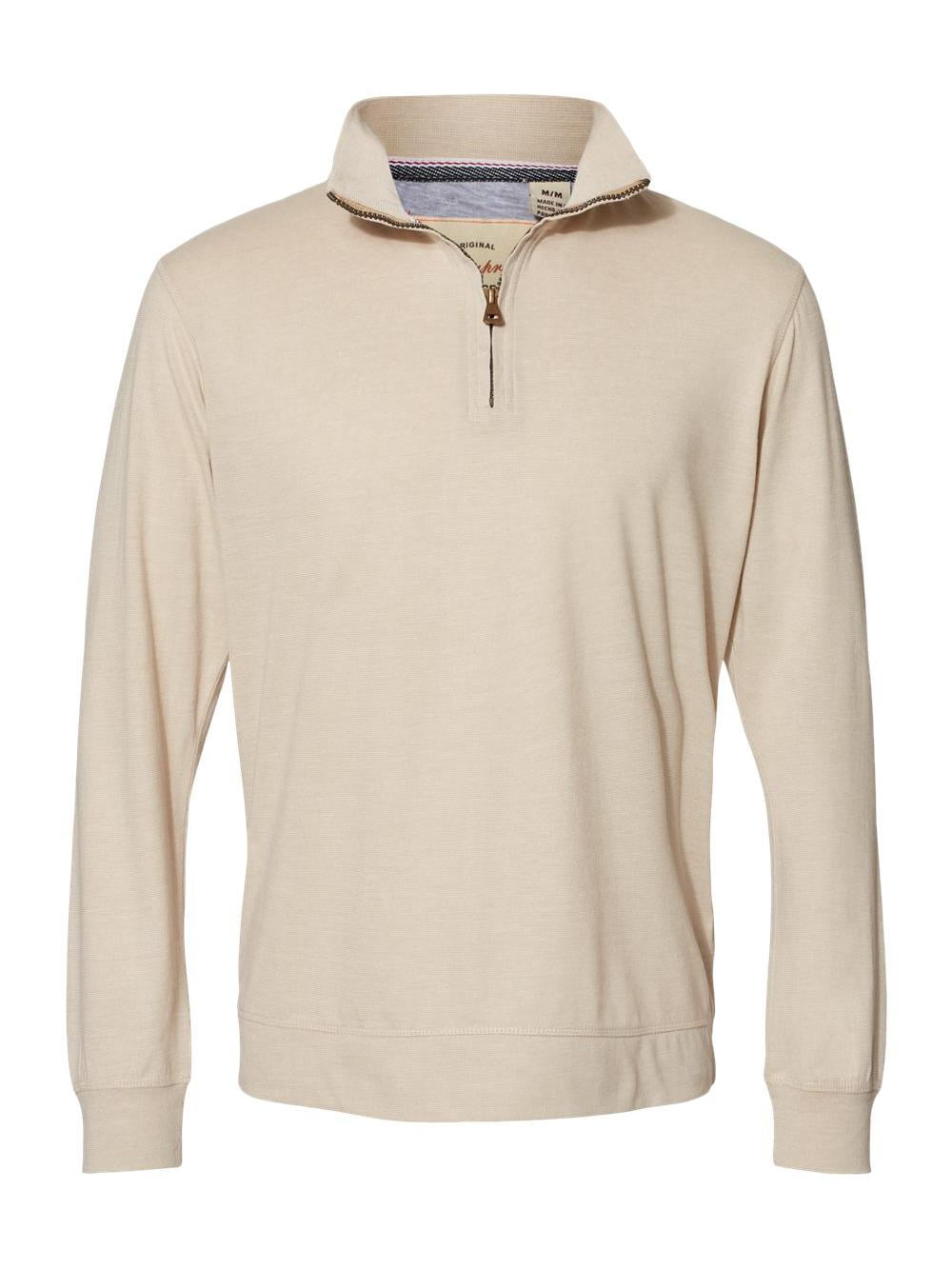 Weatherproof Vintage Microstripe Quarter Zip Pullover 2130060