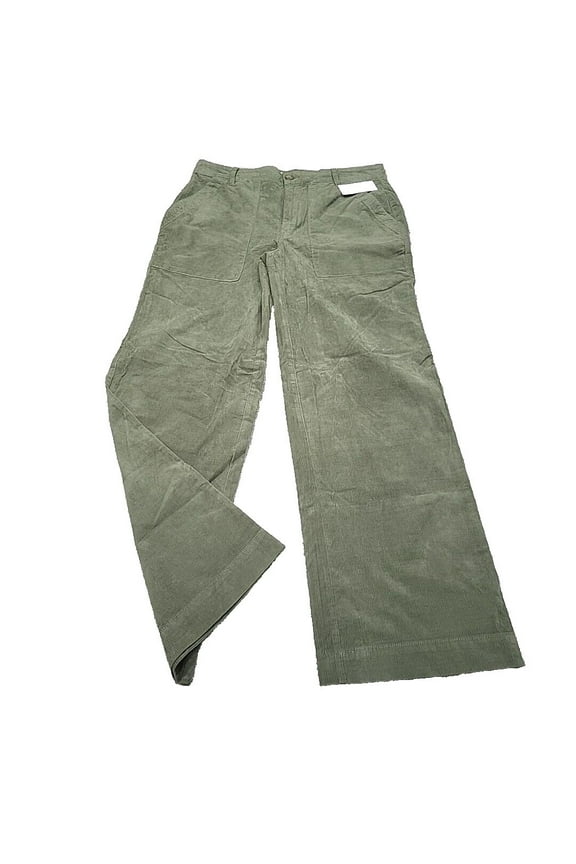 Vintage Women's Everyday Button Zip Fly Pants