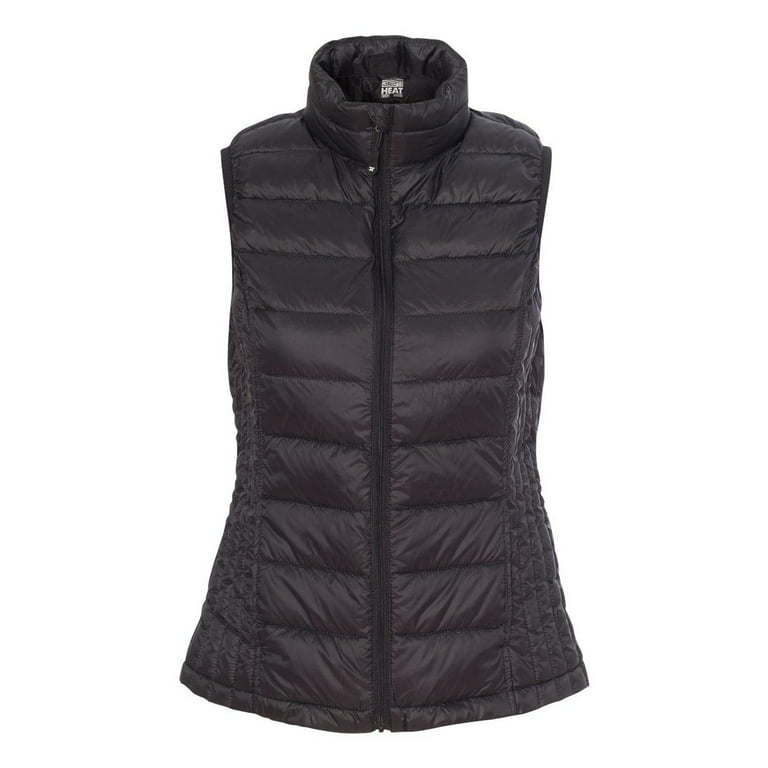Weatherproof - Women's 32 Degrees Packable Down Vest - 16700W - Black -  Size: XL