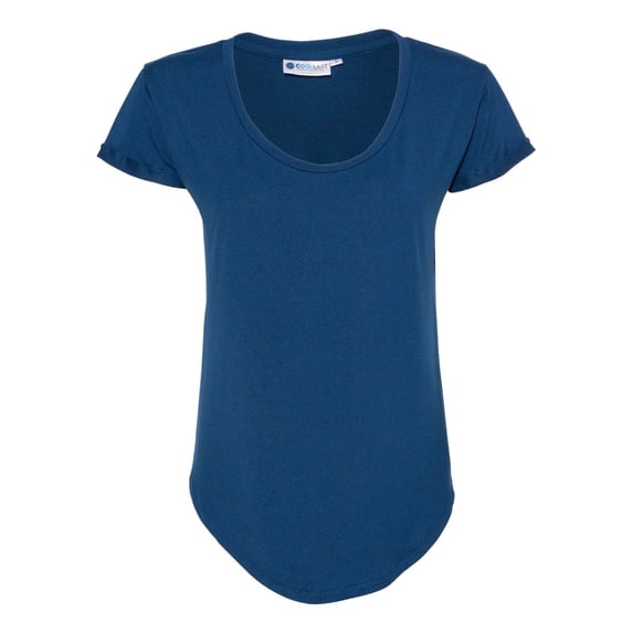 Weatherproof Women’s Cool Last Heathered Lux Dolman Sleeve T-Shirt W20429, 2XL,
