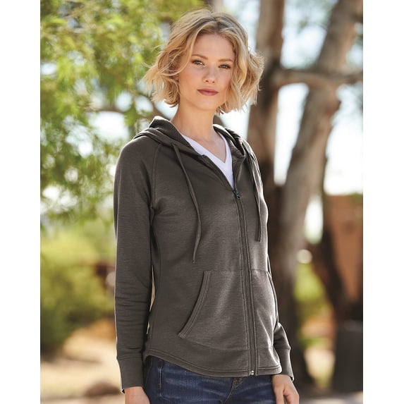 Weatherproof Women’s HeatLast™ Fleece Faux Cashmere Full-Zip Hooded Sweatshirt Size up to 2XL