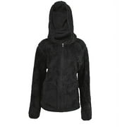 Weatherproof Women's Reversible Full Zip Hooded Polar Fleece&Faux Fur Jacket, Color Options