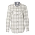 thumbnail image 1 of Weatherproof Women�'s Vintage Brushed Flannel Long Sleeve Shirt, 1 of 3