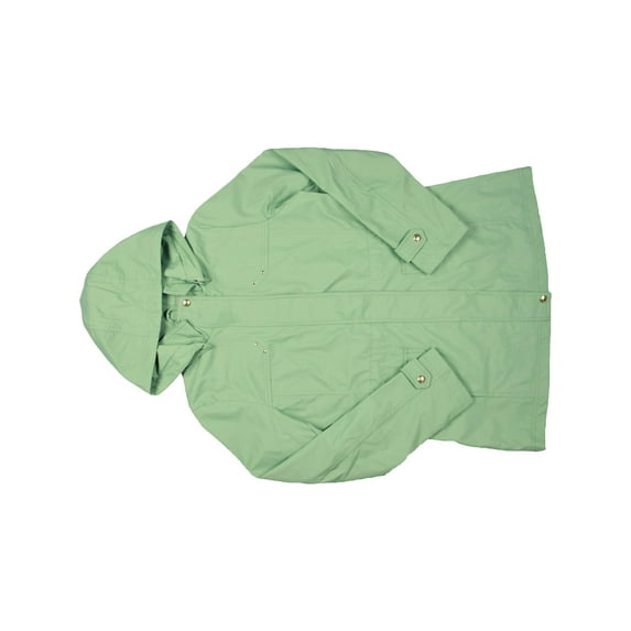 Weatherproof Womens Hooded Midi Raincoat