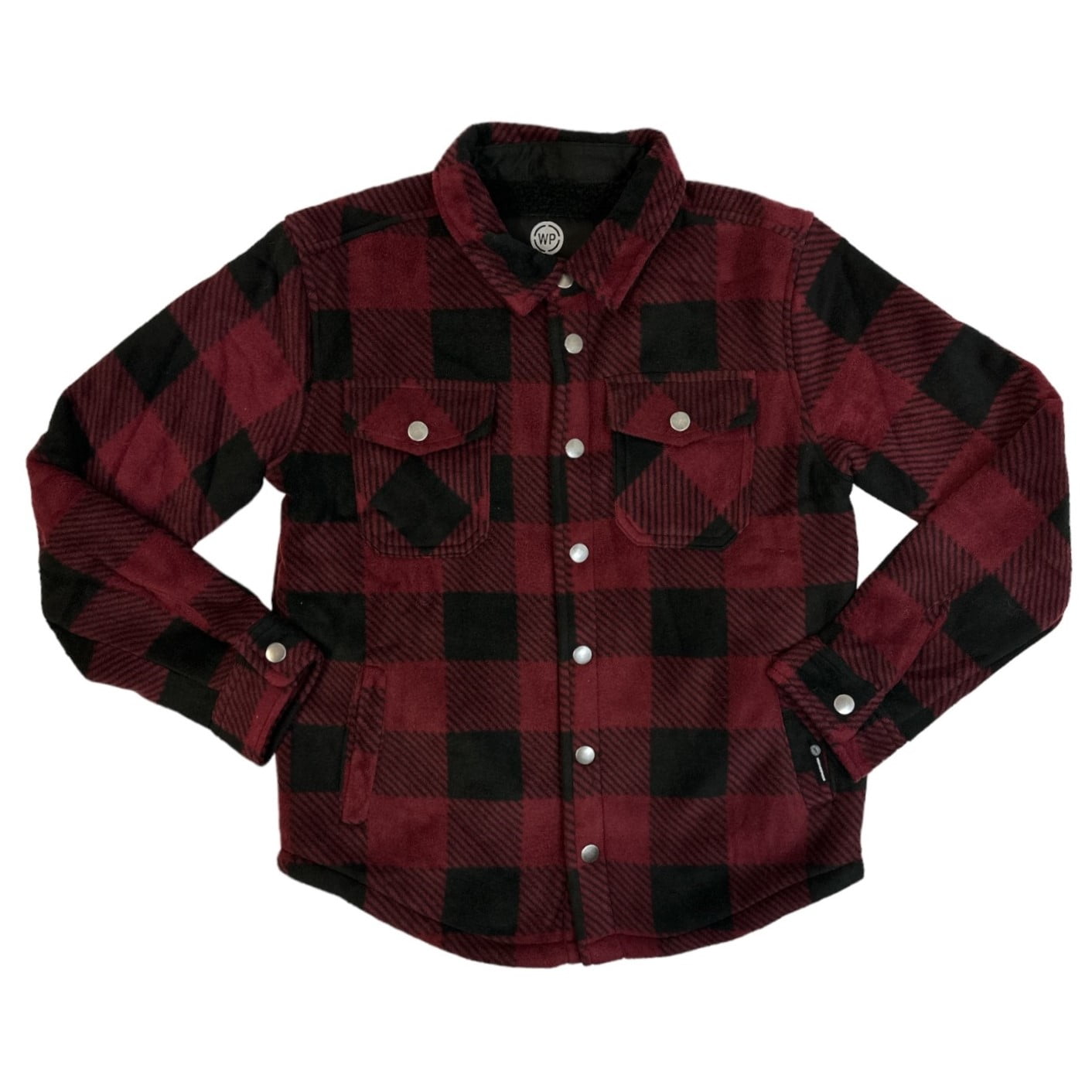 sherpa button up shirt