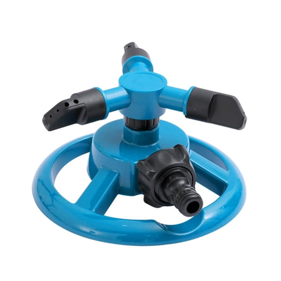 Weatherproofed Plastics Sprinkler Device With 3 Arm Rotation Mechanism Ensuring 30% Water Conservation Efficiency