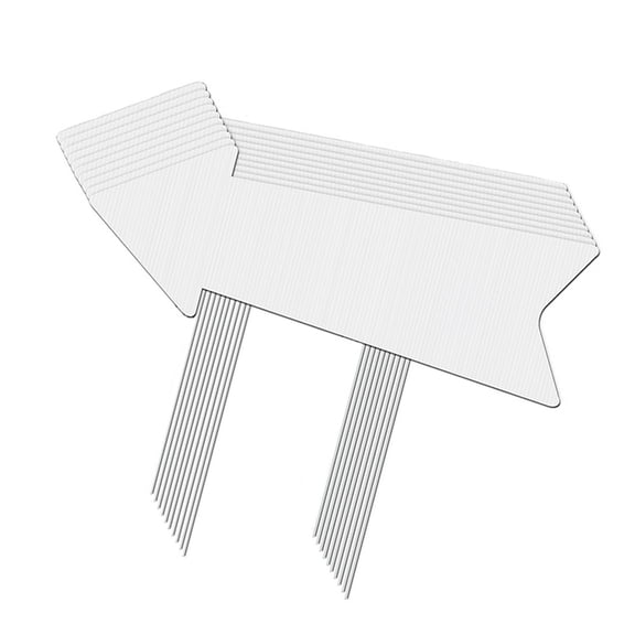 Weatherproofed Yard Marker Stake Heavy Type Frame Metallic Accent Without Tool Installation Required