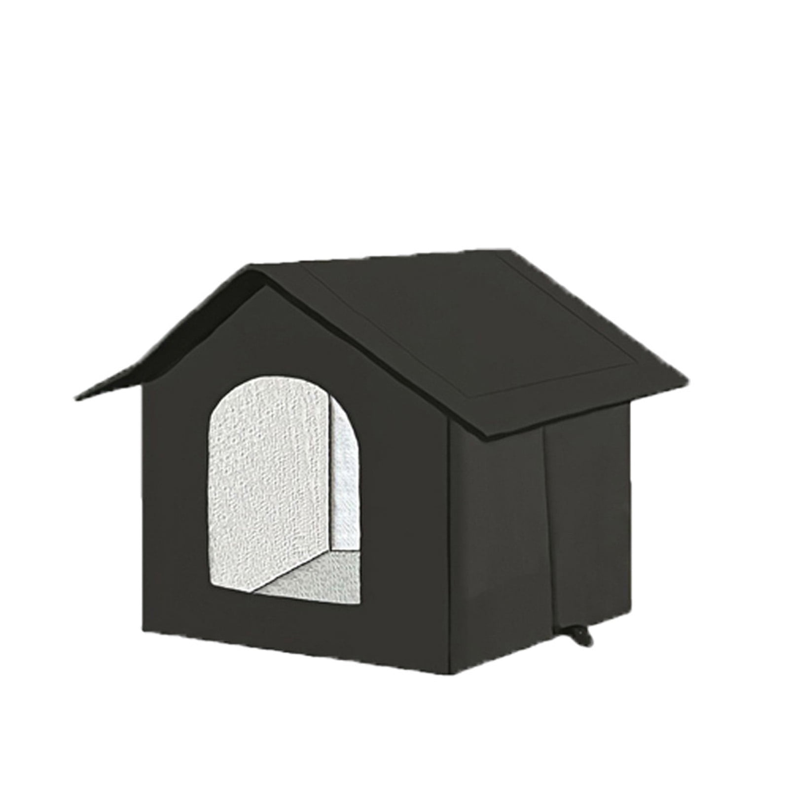Weatherproofs Cats Houses for Outdoor Cats,Insulated Ferals Shelter Raised Base Easy to Assemble Indoor Condo