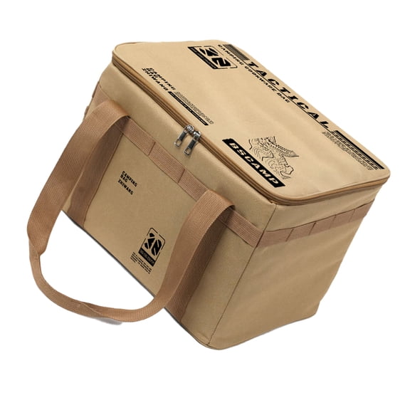 Weatherproofs Storage Box Oxford Fabric Texture with Adjustable Carrying Straps Camping Storage Solution for Outdoor