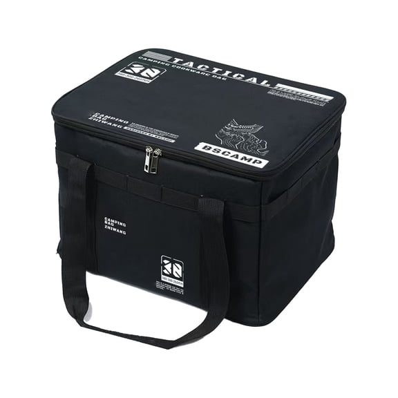 Weatherproofs Storage Box Oxford Fabric Texture with Adjustable Carrying Straps Camping Storage Solution for Outdoor