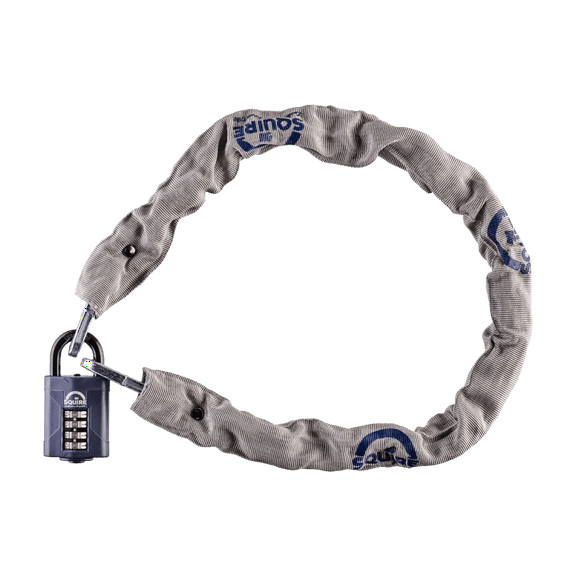 Weathershield™ Combination Padlock and Chain | 4-Wheel | 36 Chain | CP50/36