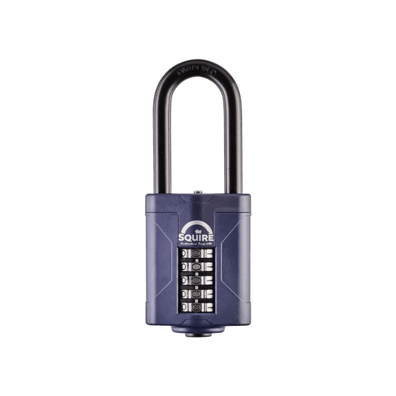 Weathershield™ Long Shackle Combination Padlock | 5-Wheel | CP60/2.5