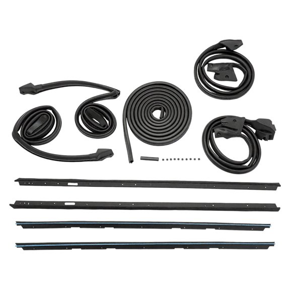 Weatherstrip Seal SET Compatible: Chevrolet Monte Carlo 1983-1988 2-Door, Coupe