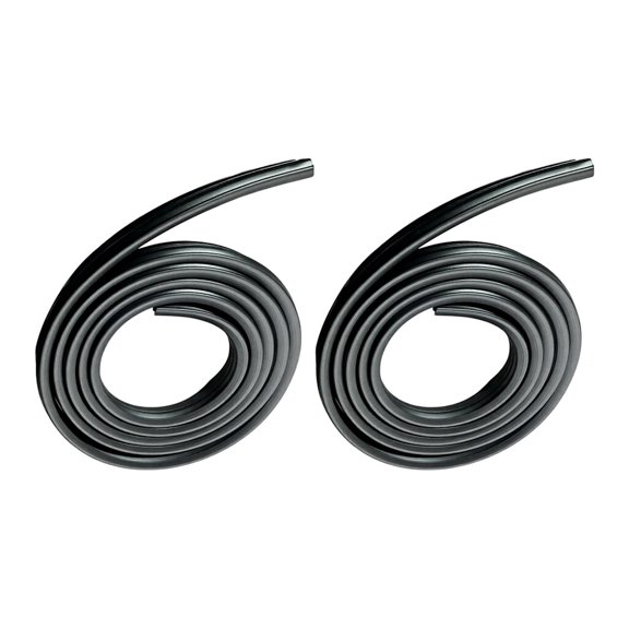 Weatherstrip Seal SET Compatible: Ford F-250 Super Duty 1999-2016, F-350 Super Duty, F-450 Super Duty 2011-2013, 2015-2016, F-550 Super Duty Front, Driver and Passenger Side