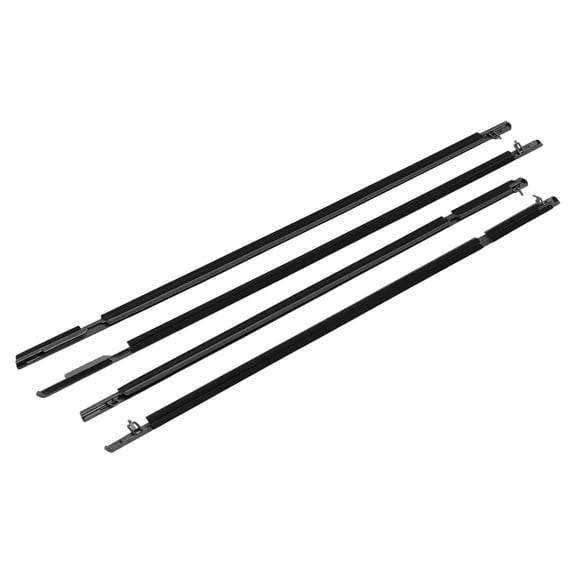 Weatherstrip Seal SET Compatible: Honda Civic 2006-2011 4-Door; Sedan; Door Weatherstrip Seal Front and Rear