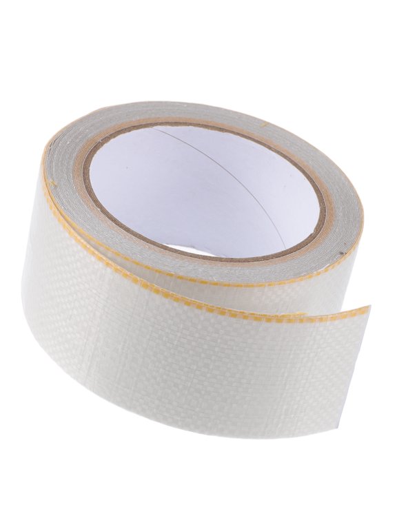 Weatherstrip Tarpaulin Repair Tape Car Tarpaulin Repair Tape Durable PE 1.97"x26.25ft White